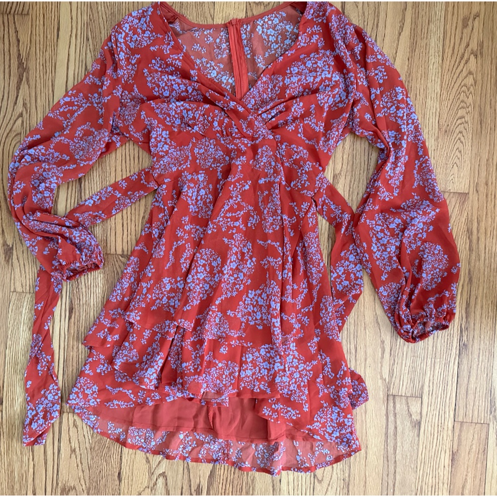 Never-worn. Short and flowy